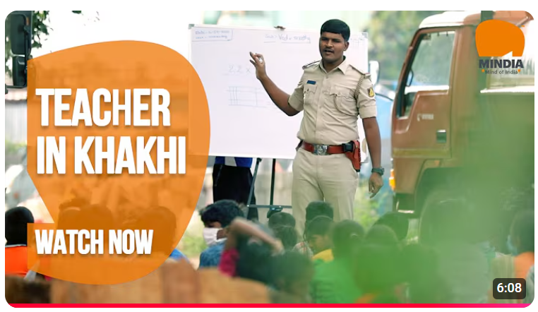 Teacher In Khakhi | Karnataka Cop Who Teaches Migrant Kids
